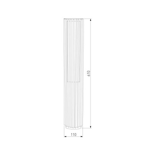 Ландшафтный светильник Elektrostandard Entero 35189/F черный 4690389219320 a072080