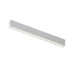 Трековый однофазный светильник Denkirs Simple Grill DK8102-WH