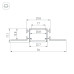 Профиль Arlight FANTOM-W23-2000 ANOD 040330