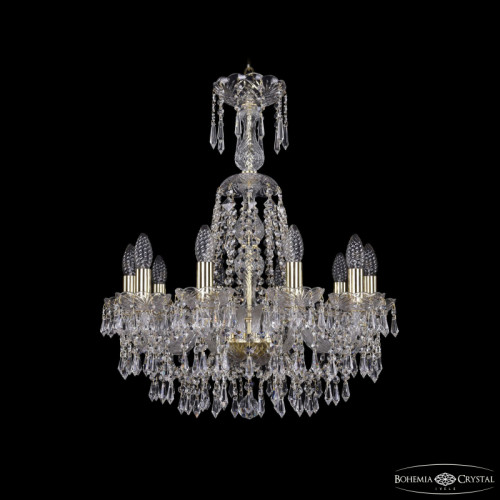 Подвесная люстра Bohemia Ivele Crystal 1403/10/195/XL-65 G