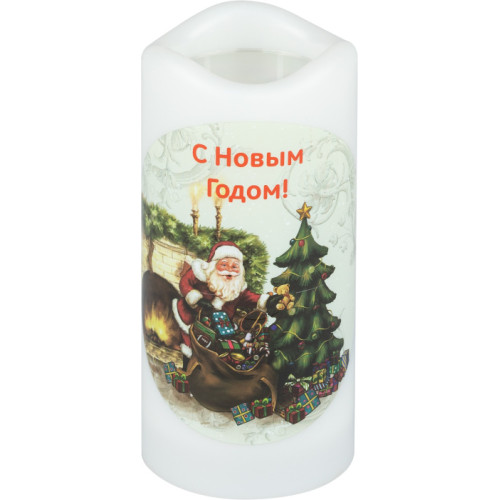 Светильник новогодний Свеча Санта Эра EGNDS -SK Б0060551