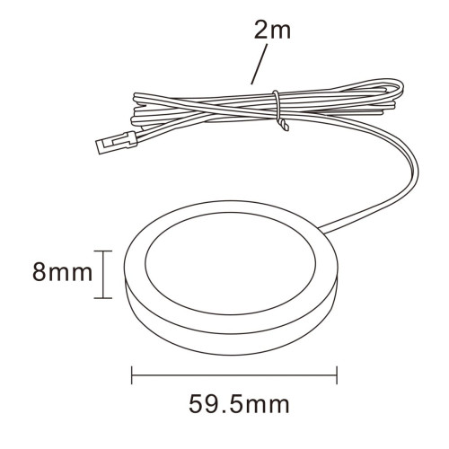 Накладной мебельный светильник Lightstar Mobiled 036240