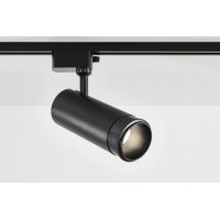 Трековый однофазный светильник Crystal Lux CLT 0.31 021 BK 3CCT ZOOM