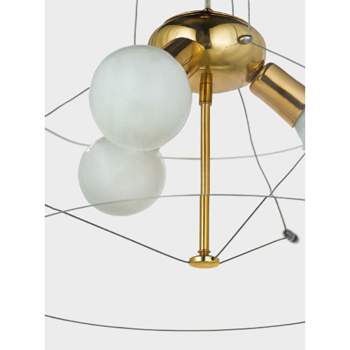 Подвесной светильник Lumina Deco Globo LDP 6018-500 PR+F.GD