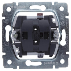 Переключатель одноклавишный кнопочный Legrand Galea Life 10A 250V 775811