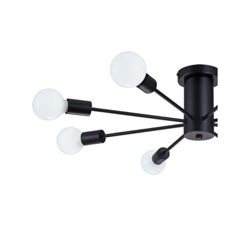 Люстра на штанге Natali Kovaltseva LOFT 75140/8C BLACK