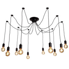 Подвесная люстра Arte Lamp 76 A9184SP-10BK