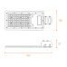 Уличный консольный светильник Wolta STL-100W/04