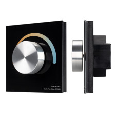 Панель Arlight Smart-P2-Mix-G-IN Black (3V, Rotary, 2.4G) 033755