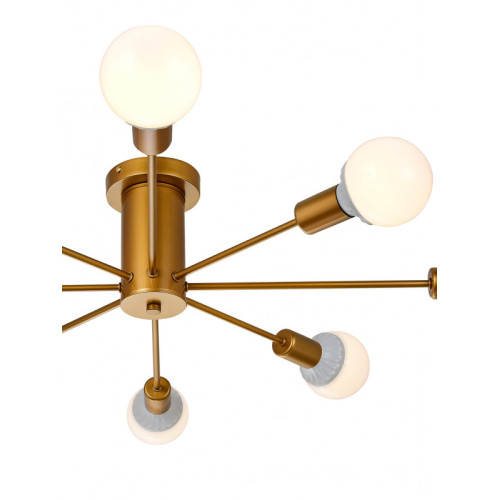 Люстра на штанге Natali Kovaltseva LOFT 75140/8C GOLD