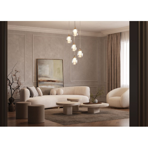 Каскадная люстра Maytoni Aura MOD016PL-05BS
