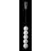 Подвесной светильник Crystal Lux Desi DESI SP5 CHROME/WHITE