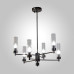 Люстра на штанге AM Group INDIGO SP6 PEARL BLACK