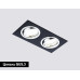 Встраиваемый светильник Ambrella Light Standard Spot A601/2 BK