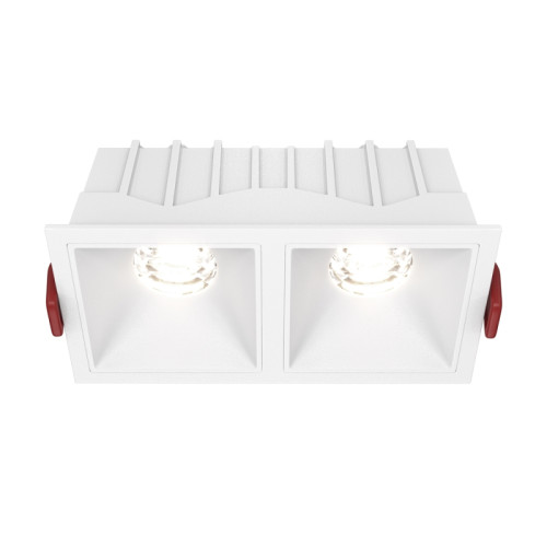 Встраиваемый светильник Maytoni Technical Alfa LED DL043-02-10W4K-D-SQ-W