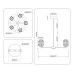 Люстра на штанге Ambrella Light High Light Crystal LH30104
