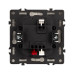 Механизм выключателя одноклавишный проходной Arlight LED SWT-NOBE-MKP1-SFPL-L-WH (230V, 10A) 054236