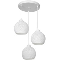 Подвесной светильник Toplight Lizbeth TL1612R-03WH