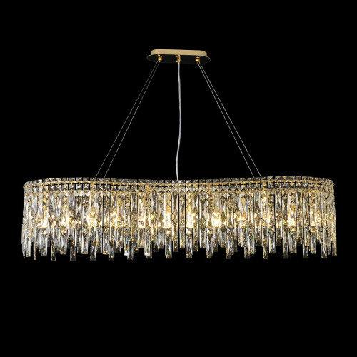 Подвесная люстра Crystal Lux ABRIL SP12 L1200 GOLD Подвесная люстра Crystal Lux ABRIL SP12 L1200 GOLD