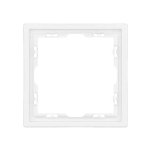 Рамка пластиковая Arlight FRM-NOBE-SFPL-1-WH 054211