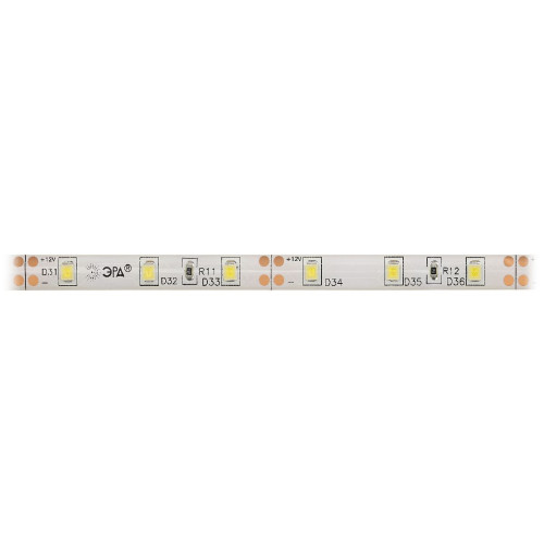 Светодиодная лента Эра 12В 2835 4,8Вт/м 3000K 5м IP65 LS2835-60LED-IP65-WW-eco-5m Б0035592