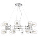 Подвесная люстра Crystal Lux LUXURY SP16 CHROME