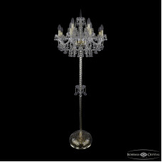 Торшер Bohemia Ivele Crystal 1409T2/8+4/195-165 G
