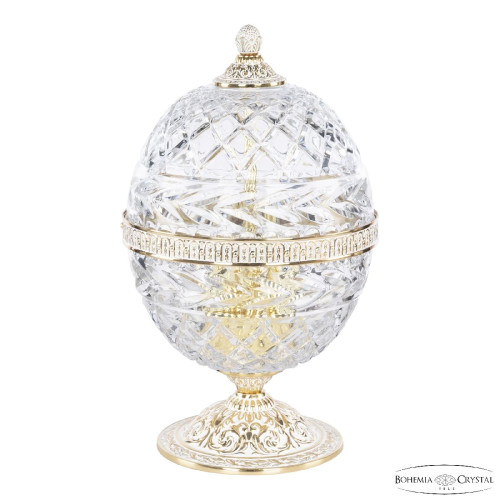 Настольная лампа Bohemia Ivele Crystal 5680L/20 GW Clear/M-1F