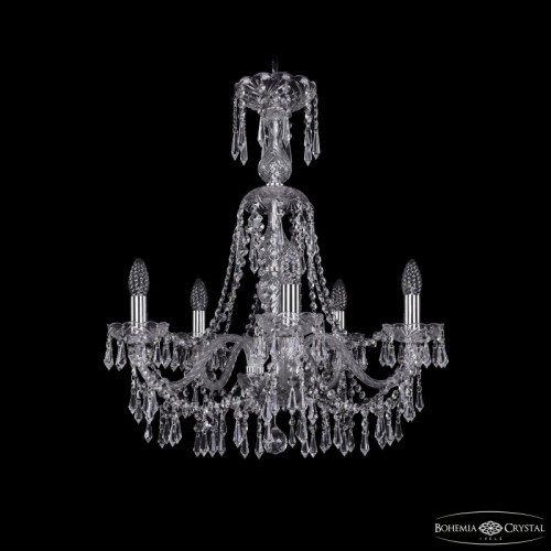 Подвесная люстра Bohemia Ivele Crystal 1403/5/195/XL-65 Ni