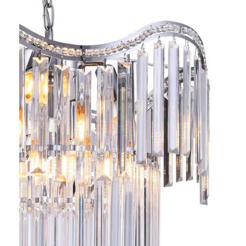 Подвесная люстра Natali Kovaltseva ANGEL 81429/6C CHROME