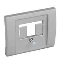 Лицевая панель Legrand Galea Life розетки TAE алюминий 771342