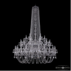Подвесная люстра Bohemia Ivele Crystal 1402/24+12+6/460/h-176/2d Ni