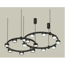 Комплект подвесного светильника Ambrella Light Techno Ring XR92091210 (A9209x2, C9238, C9242, N8113, N8133)