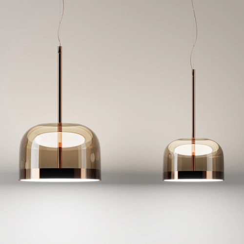 Подвесной светильник Delight Collection Equatore 9705P/S amber/copper