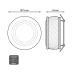 Встраиваемый светильник Gauss Backlight BL086