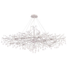 Подвесная люстра Crystal Lux REINA V2 SP12 L1500 SILVER PATINA Подвесная люстра Crystal Lux REINA V2 SP12 L1500 SILVER PATINA