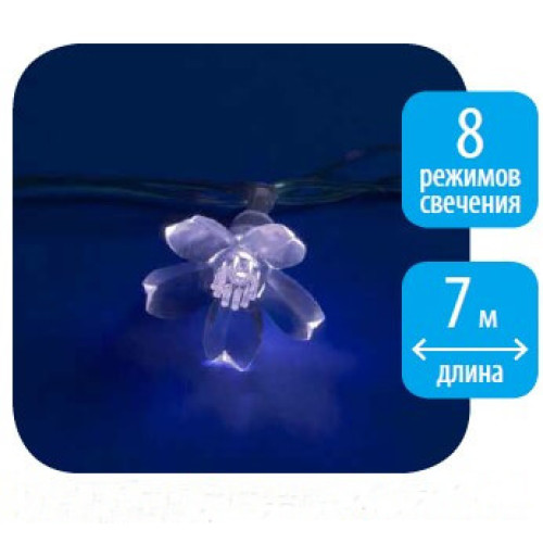 Светодиодная гирлянда (07934) Uniel сакура 220V белый ULD-S0700-050/DTA White IP20 WHITE SAKURA