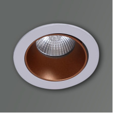 Точечный светильник Reluce 16085-9.0-001PT MR16 WT+ROSE GD