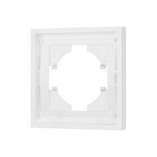 Рамка пластиковая на 1 пост Arlight FRM-TENDO-PL-1-WH 053835 Рамка пластиковая на 1 пост Arlight FRM-TENDO-PL-1-WH 053835