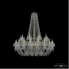 Подвесная люстра Bohemia Ivele Crystal 1410/20+10/400/h-130 G V0300