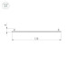 Экран Arlight TOP-LINIA140-С-2000 ANOD 016985