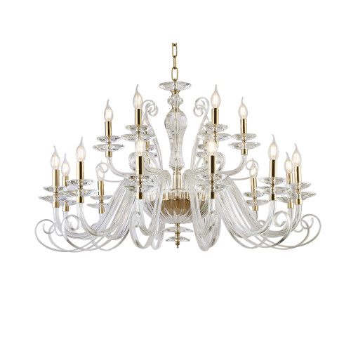 Подвесная люстра Newport Annabelle 8576+12/C gold polished М0070814