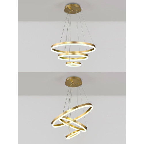 Подвесная люстра Natali Kovaltseva Oreol HIGH-TECH LED LAMPS 82042