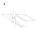 Шинопровод магнитный встраиваемый Arlight MAG-MICROCOSM-TRACK-4115-FDW-2000 (WH) (IP20 Металл) 062719