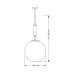 Подвесной светильник Kutek Lido LID-ZW-1 (P)