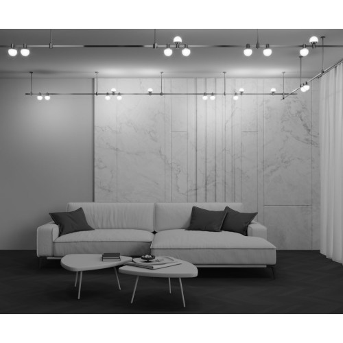 Трековый магнитный светильник Maytoni Luna TR149-1-5W3K-PT