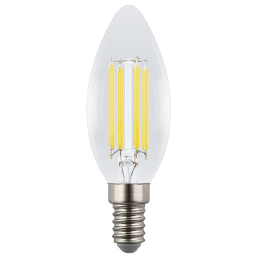 Лампа светодиодная филаментная Uniel LED-C35-4W/4000K/E14/CL GLY01TR UL-00011937
