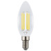 Лампа светодиодная филаментная Uniel LED-C35-4W/4000K/E14/CL GLY01TR UL-00011937