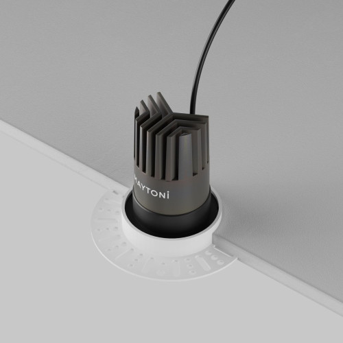 Встраиваемый светильник Maytoni Technical Dip DL119-10W-3K-TRS-B