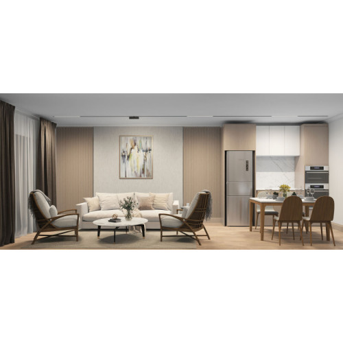 Трековый однофазный светильник Denkirs Smart Linear DK8004-CONN-BK